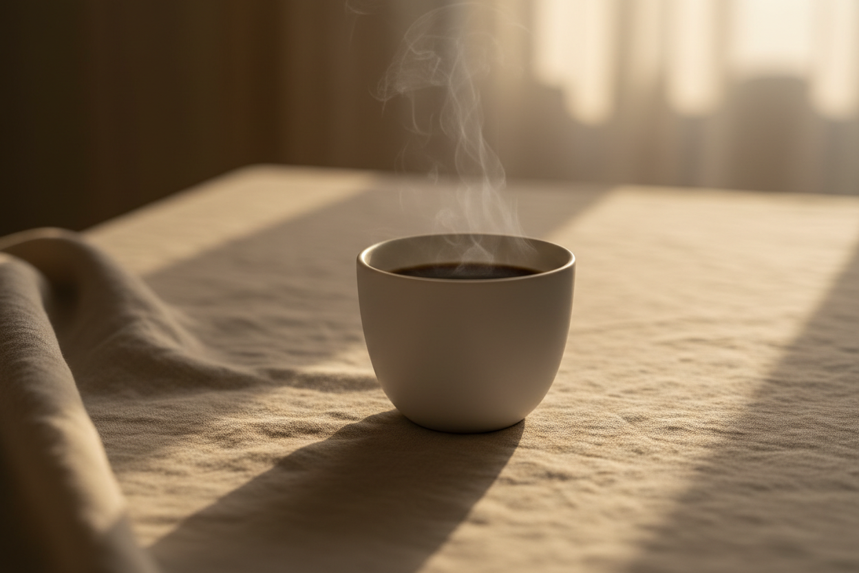 Minimal Ceramic Coffee Cup